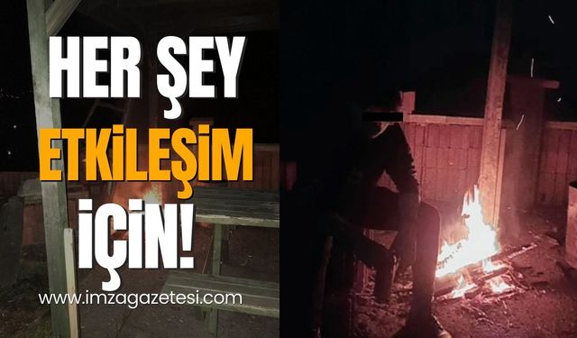 Kastamonu'da yangın! Sosyal medyada etkileşim için yaktılar!