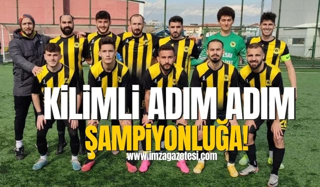 Kilimli Belediyespor adım adım şampiyonluğa gidiyor...