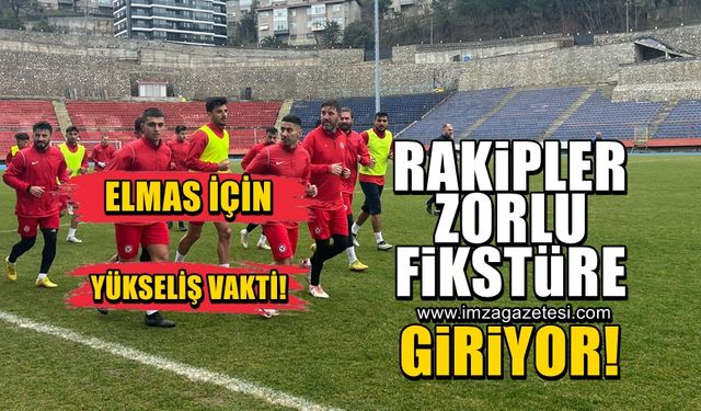 Küme düşme potasında bulunan Zonguldak Kömürspor'un en yakın rakipleri zorlu fikstüre giriyor! Elmas için yükseliş vakti