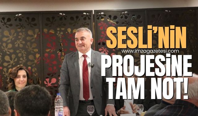 İYİ Parti Ereğli Belediye Başkan Adayı Murat Sesli'nin projesi tam not aldı!