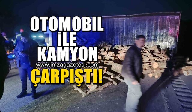 Otomobil ile kamyonun çarpıştığı kazada 1 kişi hayatını kaybetti!