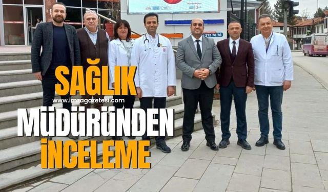 Kastamonu il sağlık müdürü, Özel Anadolu Hastanesi'nde incelemelerde bulundu...