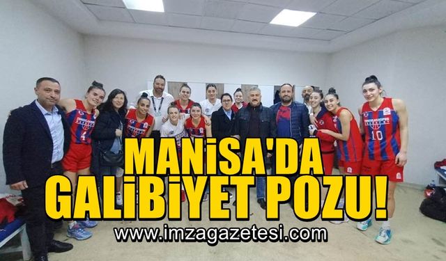 Potanın Elmaslarından Manisa'da galibiyet pozu!