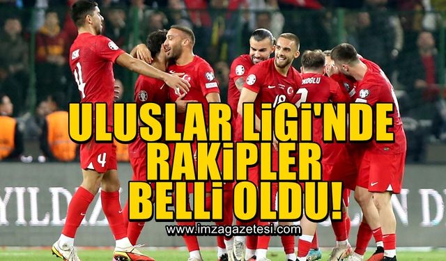 Türkiye A Milli Takımı'nın UEFA Uluslar Ligi'nde rakipleri belli oldu!