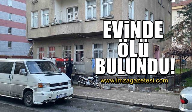 Yaşlı adam evinde ölü halde bulundu!