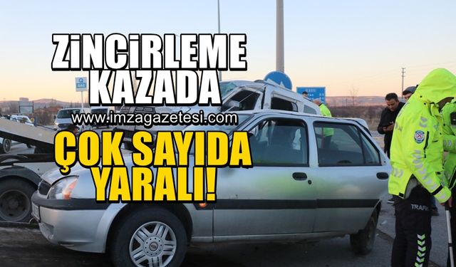 Zincirleme kazada çok sayıda yaralı!