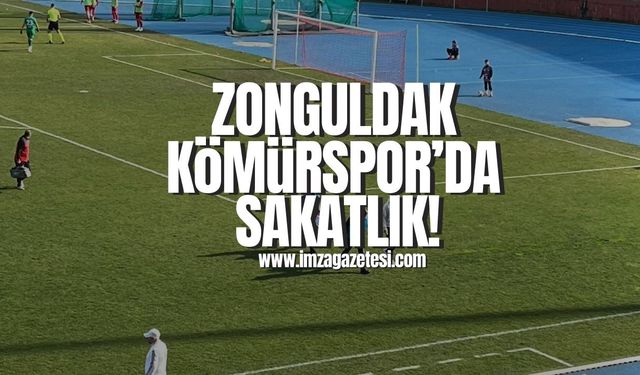 Zonguldak Kömürspor’da Serhat Doğukan Taşdemir de sakatlandı! Orta saha kalmadı…