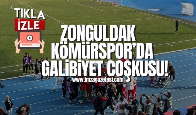 Zonguldak Kömürspor son dakika golüyle galip geldi!