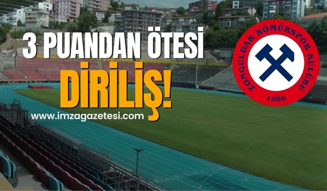 Zonguldak Kömürspor'da 3 puandan ötesi DİRİLİŞ!