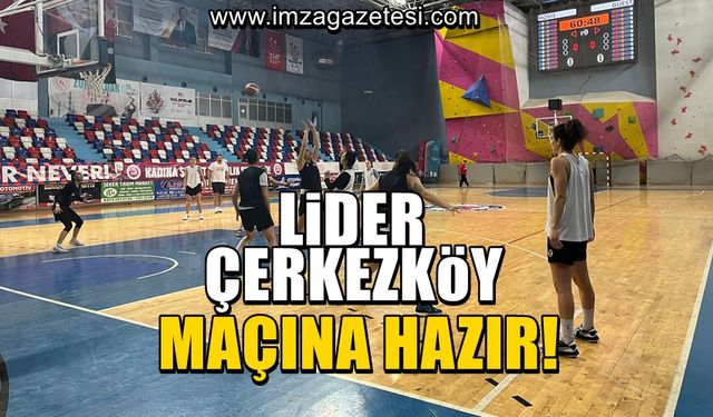 Zonguldak Spor Basket 67, Çerkezköy Belediyesi hazırlıklarını tamamladı!