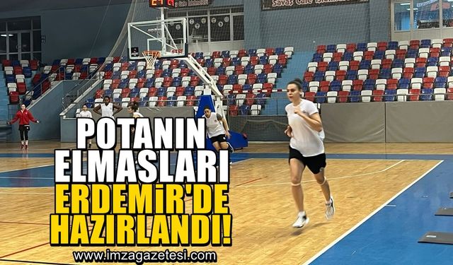 Zonguldak Spor Basket 67, hazırlıklarını ERDEMİR’de yaptı.