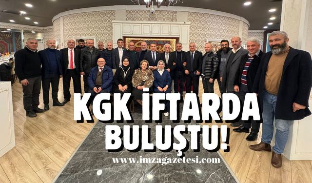 KGK ikinci iftar buluşması Trabzon’daydı...