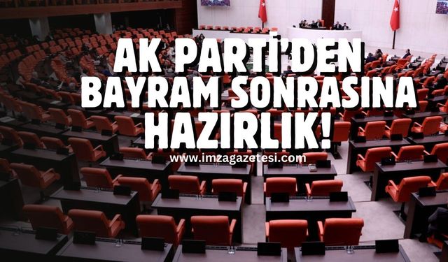 AK Parti'den Bayram Sonrasına Hazırlık: Yeni Anayasa Çalışmaları...
