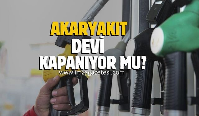 Akaryakıt devi istasyonlarını kapatıyor!