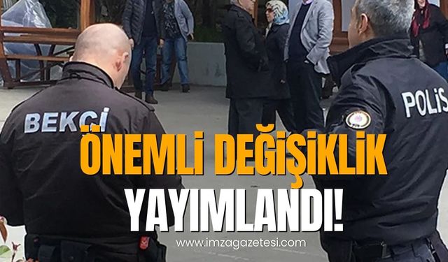 Önemli değişiklik! Resmi Gazete'de yayımlandı