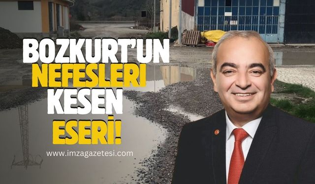 Devrek Belediye Başkanı Çetin Bozkurt'un nefesleri kesen eseri!