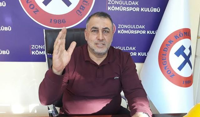 Zonguldak Kömürspor Basın Sözcüsü Şükrü Öztürk’ten Zonguldakspor taraftarlarına teşekkür