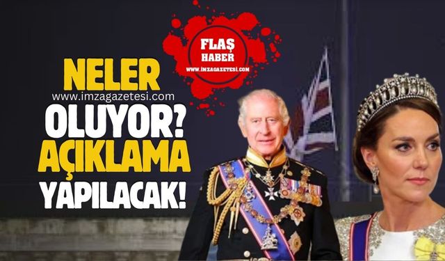 Kraliyet ailesi açıklama yapacak! Bayraklar yarıya indi