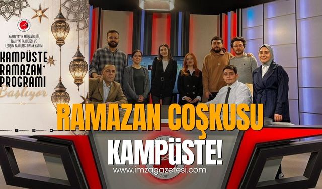 Kampüste Ramazan" Programı Kastamonu Üniversitesi'nde çekimlere başladı.