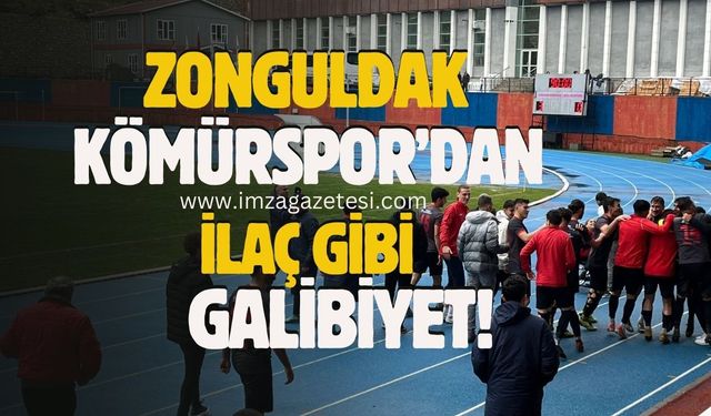 Zonguldak Kömürspor’dan ilaç gibi galibiyet! 3-0...