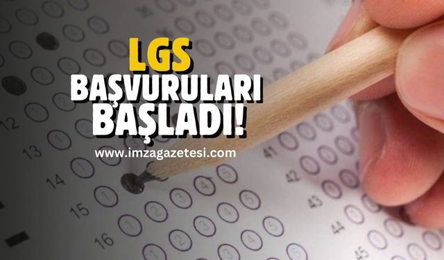 Önemli duyuru, LGS başvuruları başladı!