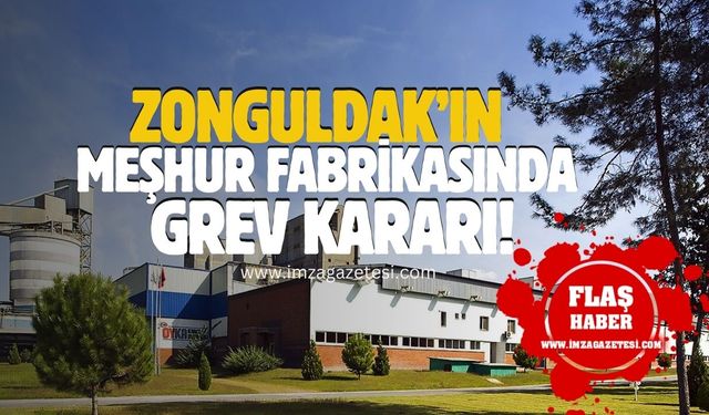 Zonguldak'ın ilçesindeki meşhur fabrikada şok! Grev kararı alındı!