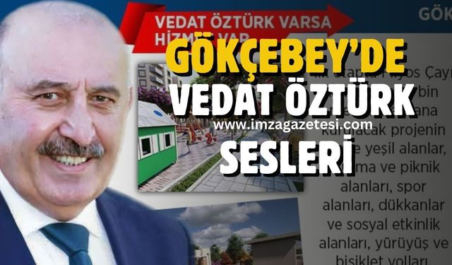 Gökçebey’de Vedat Öztürk sesleri…