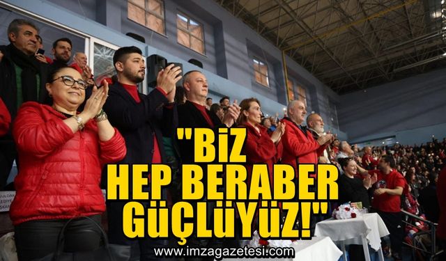 Zonguldak Belediye Başkanı Ömer Selim Alan, Zonguldak Spor Basket 67 maçını tribünden takip etti.