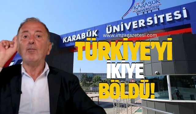 Fatih Altaylı'nın Karabük Üniversitesi yorumu Türkiye'yi ikiye böldü!