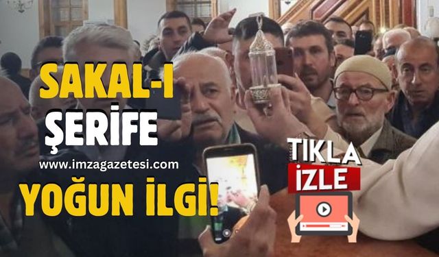 Kadir Gecesi'nde Alaplı'da Duygusal Anlar… Sakal-ı Şerif Ziyareti