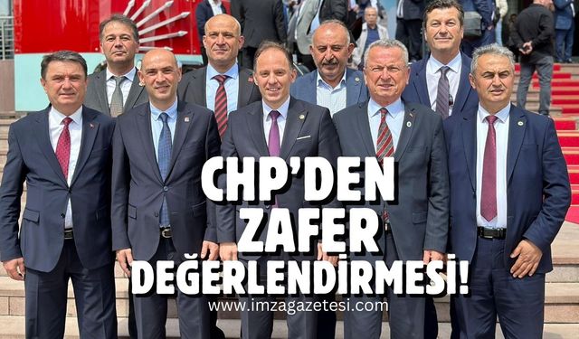 CHP'li başkanlardan zafer değerlendirmesi!