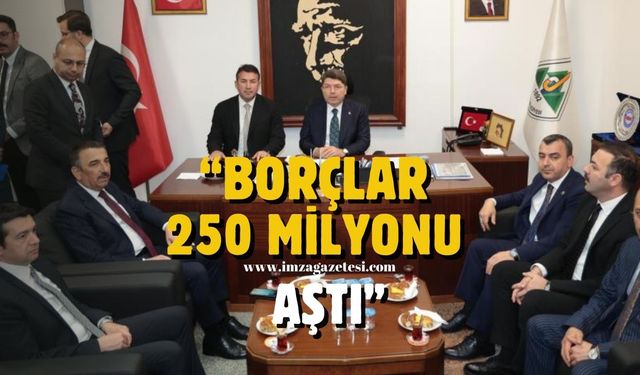 Devrek Belediye Başkanı Özcan Ulupınar, "CHP'den devraldığımız borçlar 250 milyon lirayı aştı"