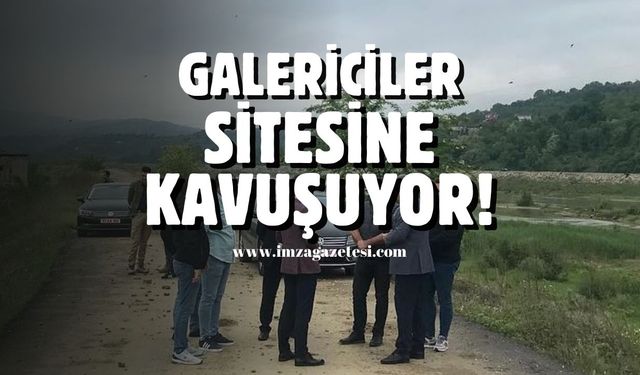 Çalışmalar başladı! Galericiler sitesine kavuşuyor!