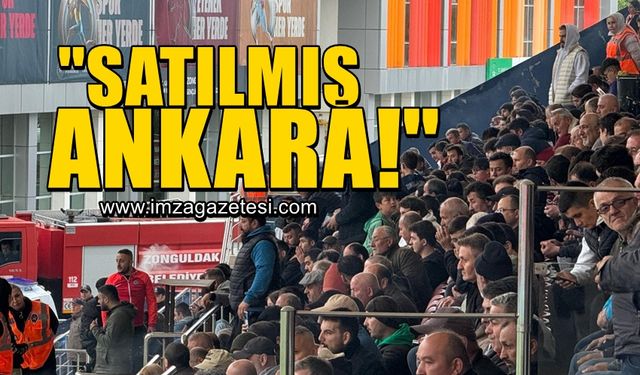 Karaelmas Kemal Köksal Stadyumu'nda "Satılmış Ankara" sesleri!