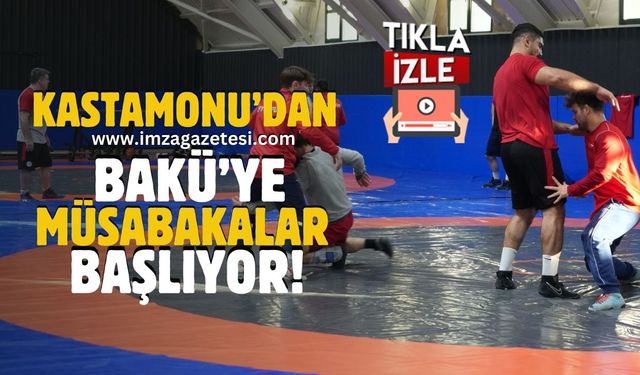 Serbest Güreş Milli Takımı, Paris Olimpiyatları İçin Azerbaycan'a Yola Çıktı