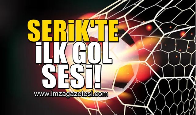 Serik Belediyespor-Zonguldak Kömürspor maçında ilk gol sesi