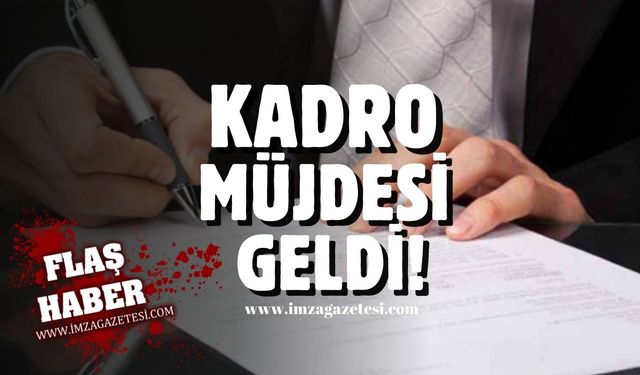 TYP'lilere  kadro müjdesi! Yeni düzenleme geliyor...