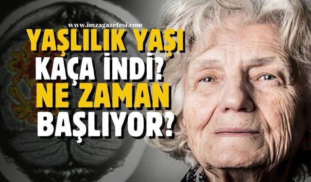 Yaşlılık yaşı kaça indi? Ne zaman başlıyor? İşte araştırma sonucu...