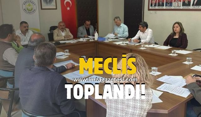 2024-2029 meclis toplantısı gerçekleştirildi!