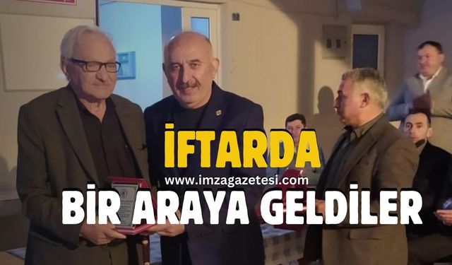 Başkan Öztürk ve Kaymakam Taşpınar iftarda bir araya geldi