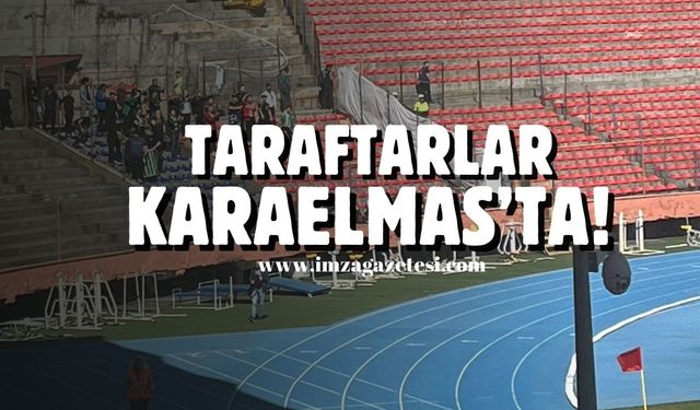 Bursasporlu taraftarlar Karaelmas’a geldi!