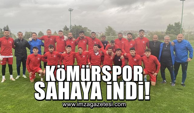 Zonguldak Kömürspor, Antalya'da son antrenmanı için sahada!