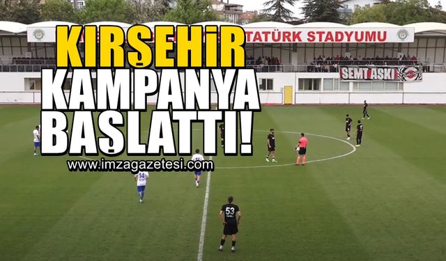 Zonguldak Kömürspor'un ardından Kırşehir FK'da Ankaraspor-Nazilli Belediyespor maçı için harekete geçti!