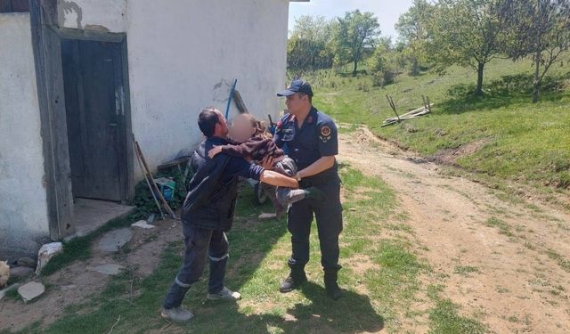 Kaybolan engelli birey, jandarma tarafından bulundu!