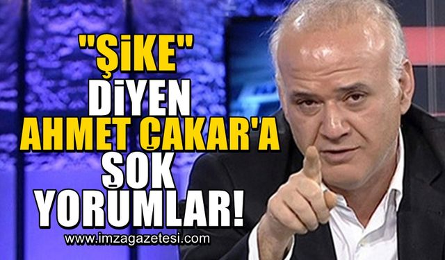 Ahmet Çakar'ın "Şike" diyerek TFF'nin göreve çağrıldığı habere şok yorumlar!