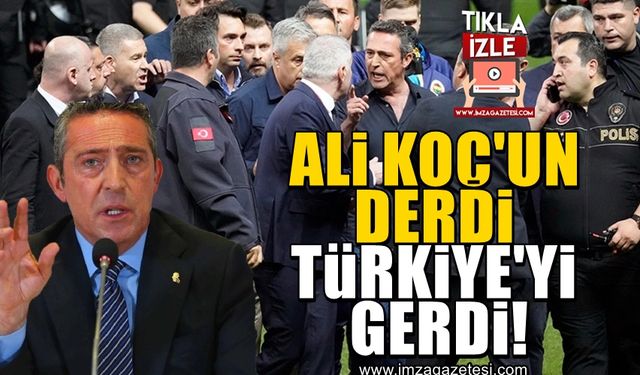 Ali Koç'un derdi Türkiye'yi gerdi! Fenerbahçeliler bile irilti oldu...