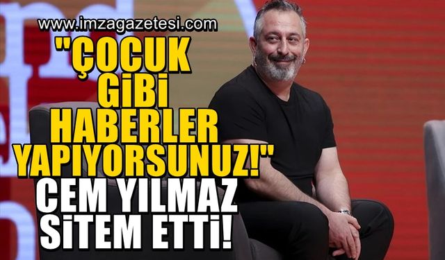 Cem Yılmaz sahneyi neden terk ettiğini açıkladı!