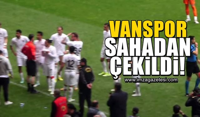 Esenler Erokspor farkı 4'e çıkarttı Vanspor sahadan çekildi!