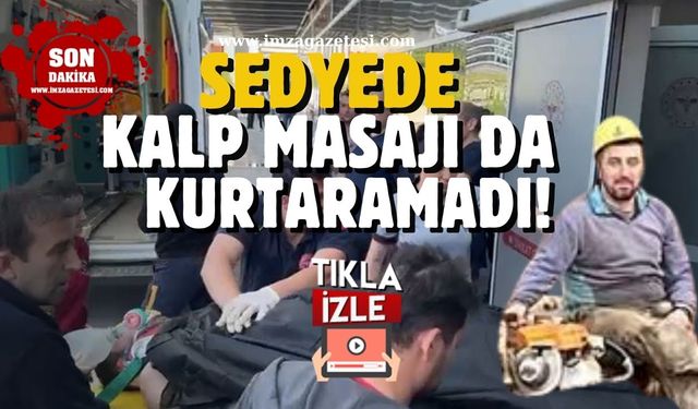 Göçükte kalan madenciden kötü haber! Sedyede kalp masajına rağmen kurtarılamadı!