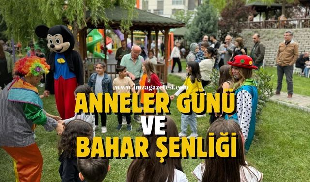 Karabük'te hem anneler günü hem bahar şenliği eğlencesi...